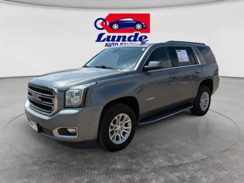 Gray 2019 GMC Yukon SLT Sport Utility 4D for sale in Wadena, MN