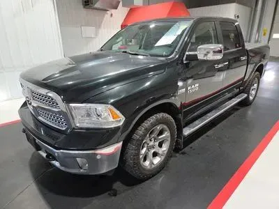 Green 2017 Ram 1500 Crew Cab Laramie Pickup 4D 5 1/2 ft for sale in Wadena, MN