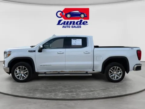 Photos of 2019 GMC Sierra 1500 Crew Cab SLT Pickup 4D 5 3/4 ft for sale in Wadena, MN at Lunde Auto Sales Center