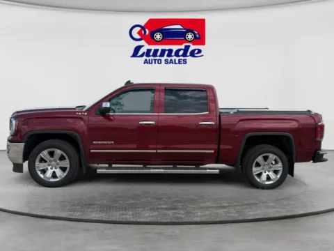 Photos of 2017 GMC Sierra 1500 Crew Cab SLT Pickup 4D 5 3/4 ft for sale in Wadena, MN at Lunde Auto Sales Center