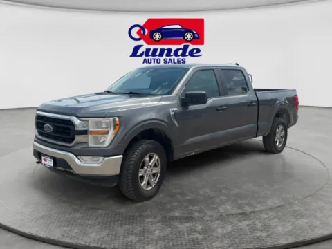 Gray 2021 Ford F-150 SuperCrew Cab XLT Pickup 4D 5 1/2 ft for sale in Wadena, MN
