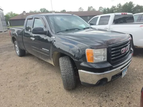 Black 2012 GMC Sierra 1500 Extended Cab SLT Pickup 4D 6 1/2 ft for sale in Wadena, MN