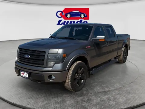 Gray 2014 Ford F-150 SuperCrew Cab FX4 Pickup 4D 5 1/2 ft for sale in Wadena, MN