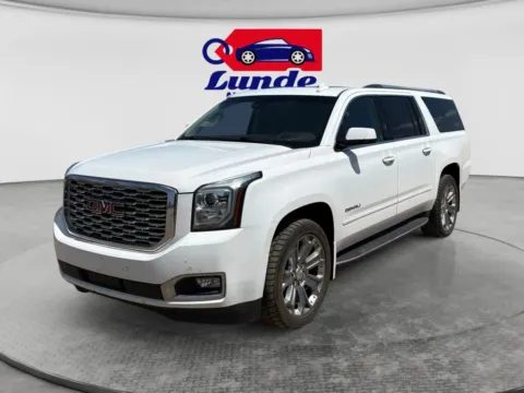 White 2018 GMC Yukon XL Denali Sport Utility 4D for sale in Wadena, MN