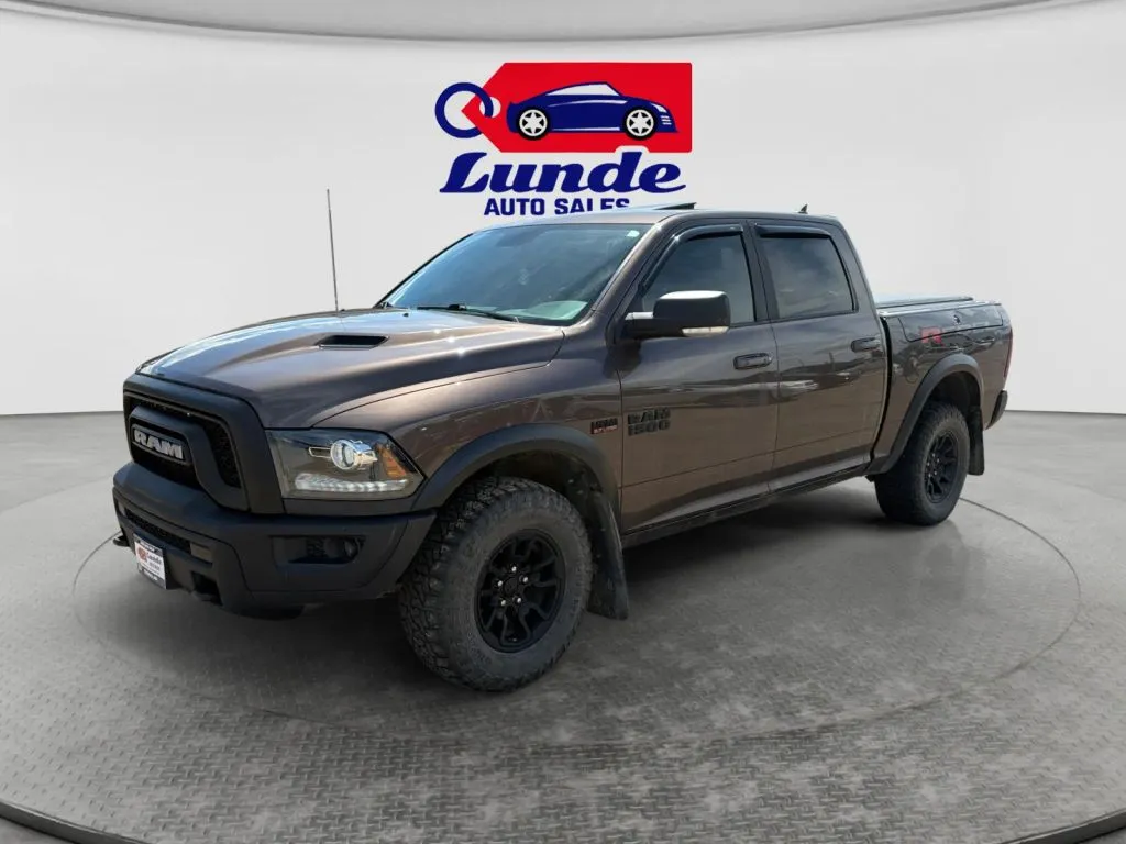 Brown 2018 Ram 1500 Crew Cab Rebel Pickup 4D 5 1/2 ft for sale in Wadena, MN