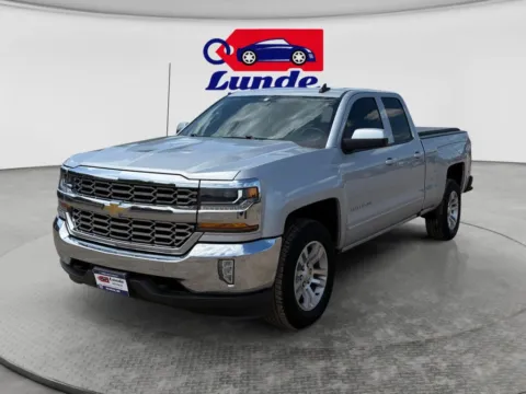 Silver 2017 Chevrolet Silverado 1500 Double Cab LT Pickup 4D 6 1/2 ft for sale in Wadena, MN