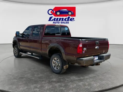 Another view of 2015 Ford F250 Super Duty Crew Cab Lariat Pickup 4D 6 3/4 ft for sale in Wadena, MN at Lunde Auto Sales Center