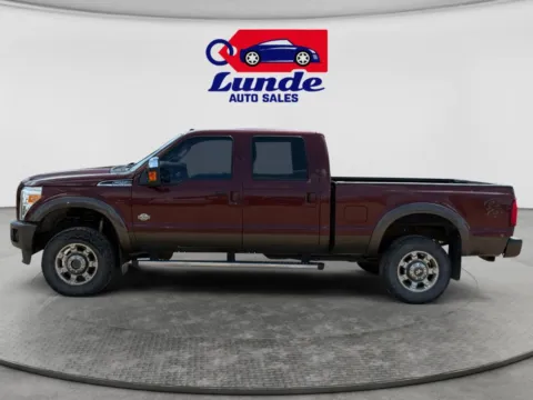 Photos of 2015 Ford F250 Super Duty Crew Cab Lariat Pickup 4D 6 3/4 ft for sale in Wadena, MN at Lunde Auto Sales Center
