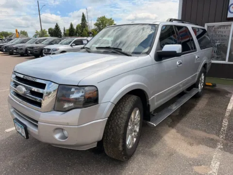 Silver 2013 Ford Expedition EL Limited Sport Utility 4D for sale in Wadena, MN