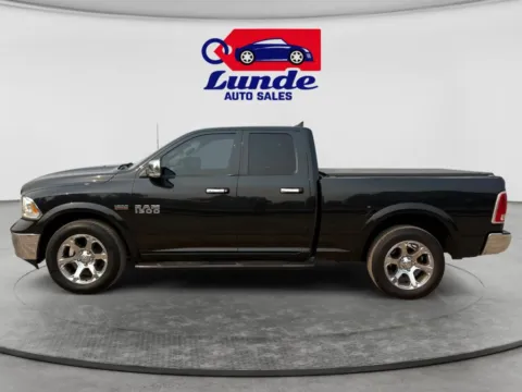 Photos of 2017 Ram 1500 Quad Cab Laramie Pickup 4D 6 1/3 ft for sale in Wadena, MN at Lunde Auto Sales Center