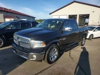 Black 2017 Ram 1500 Quad Cab Laramie Pickup 4D 6 1/3 ft for sale in Wadena, MN