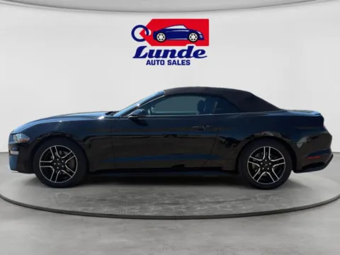 Photos of 2019 Ford Mustang EcoBoost Premium Convertible 2D for sale in Wadena, MN at Lunde Auto Sales Center