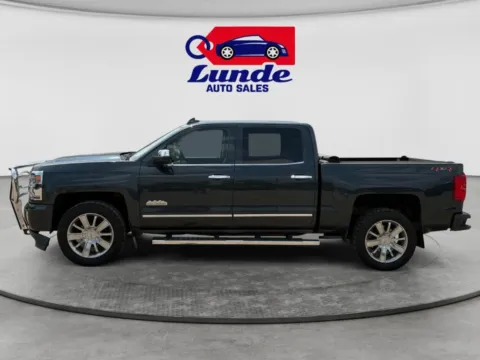 Photos of 2018 Chevrolet Silverado 1500 Crew Cab High Country Pickup 4D 5 3/4 ft for sale in Wadena, MN at Lunde Auto Sales Center
