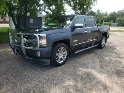 Gray 2018 Chevrolet Silverado 1500 Crew Cab High Country Pickup 4D 5 3/4 ft for sale in Wadena, MN