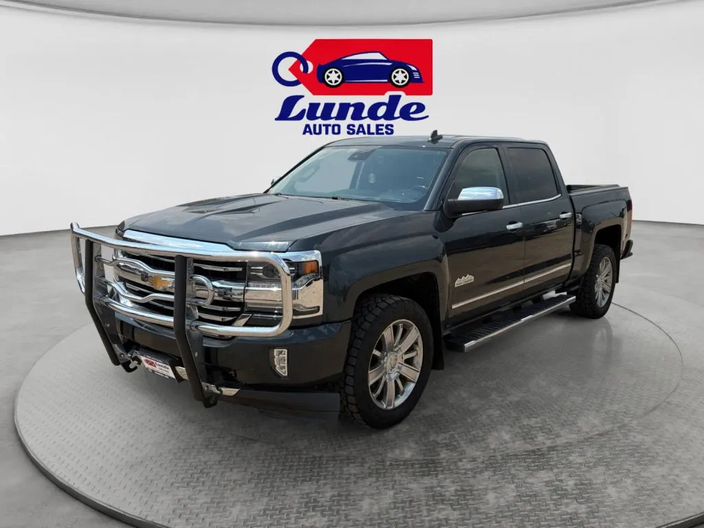 Gray 2018 Chevrolet Silverado 1500 Crew Cab High Country Pickup 4D 5 3/4 ft for sale in Wadena, MN