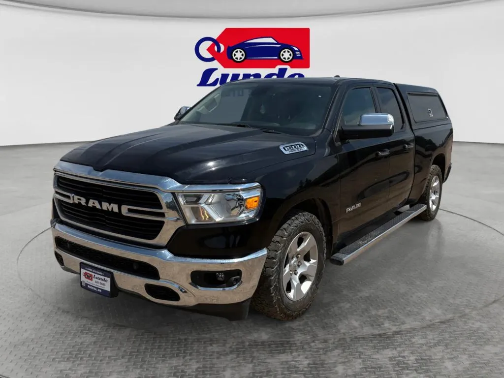 Black 2019 Ram 1500 Quad Cab Big Horn Pickup 4D 6 1/3 ft for sale in Wadena, MN