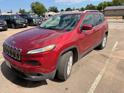Red 2014 Jeep Cherokee Latitude Sport Utility 4D for sale in Wadena, MN