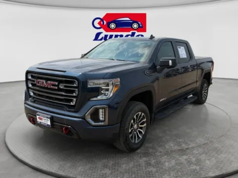 Blue 2019 GMC Sierra 1500 Crew Cab AT4 Pickup 4D 5 3/4 ft for sale in Wadena, MN