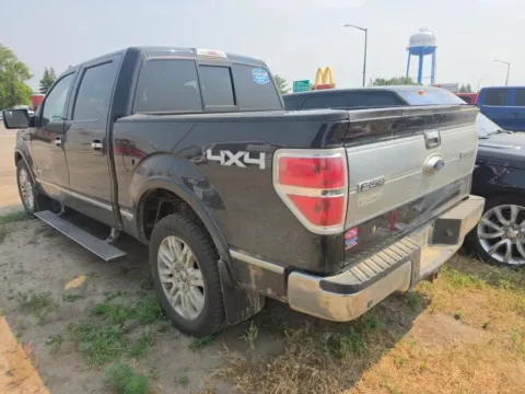 Another view of 2013 Ford F-150 SuperCrew Cab Platinum Pickup 4D 5 1/2 ft for sale in Wadena, MN at Lunde Auto Sales Center