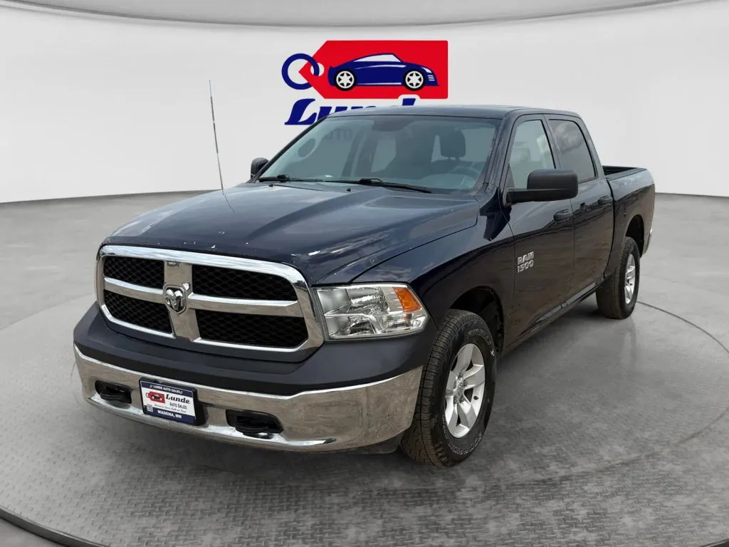 Blue 2017 Ram 1500 Crew Cab Tradesman Pickup 4D 5 1/2 ft for sale in Wadena, MN