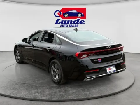 Another view of 2022 Kia K5 LXS Sedan 4D for sale in Wadena, MN at Lunde Auto Sales Center