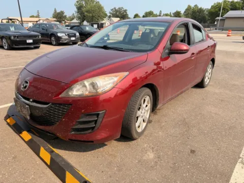 Red 2010 MAZDA MAZDA3 i Touring Sedan 4D for sale in Wadena, MN