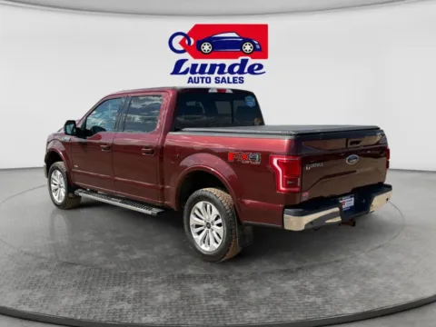 Another view of 2015 Ford F-150 SuperCrew Cab Lariat Pickup 4D 5 1/2 ft for sale in Wadena, MN at Lunde Auto Sales Center
