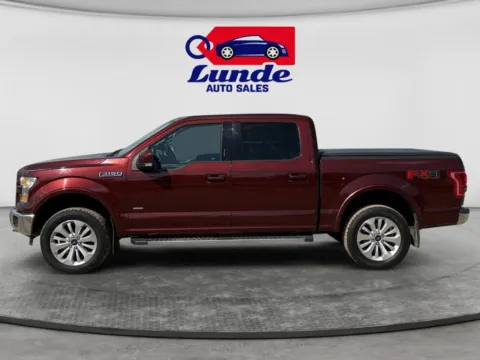 Photos of 2015 Ford F-150 SuperCrew Cab Lariat Pickup 4D 5 1/2 ft for sale in Wadena, MN at Lunde Auto Sales Center