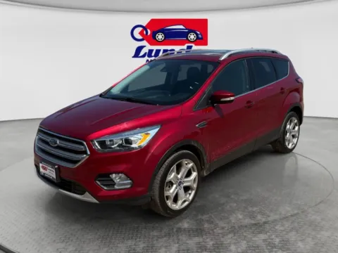 Red 2017 Ford Escape Titanium Sport Utility 4D for sale in Wadena, MN