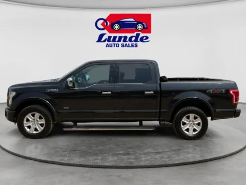 Photos of 2015 Ford F-150 SuperCrew Cab Platinum Pickup 4D 5 1/2 ft for sale in Wadena, MN at Lunde Auto Sales Center