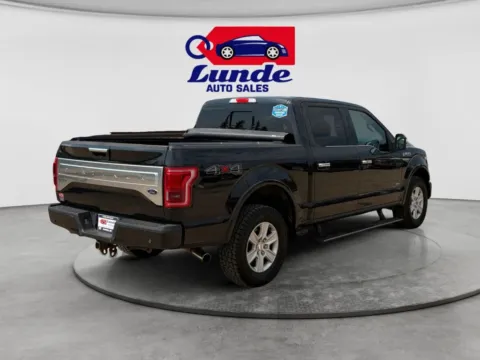 More photos of 2015 Ford F-150 SuperCrew Cab Platinum Pickup 4D 5 1/2 ft at Lunde Auto Sales Center, MN