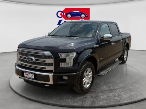 Black 2015 Ford F-150 SuperCrew Cab Platinum Pickup 4D 5 1/2 ft for sale in Wadena, MN