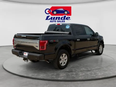 More photos of 2015 Ford F-150 SuperCrew Cab Platinum Pickup 4D 5 1/2 ft at Lunde Auto Sales Center, MN