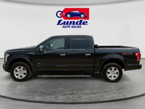 Photos of 2015 Ford F-150 SuperCrew Cab Platinum Pickup 4D 5 1/2 ft for sale in Wadena, MN at Lunde Auto Sales Center