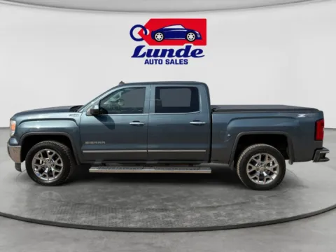 Photos of 2014 GMC Sierra 1500 Crew Cab SLT Pickup 4D 5 3/4 ft for sale in Wadena, MN at Lunde Auto Sales Center