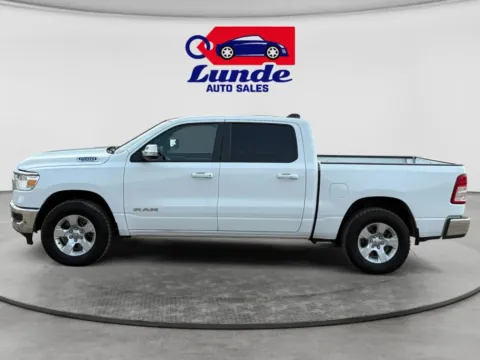 Photos of 2022 Ram 1500 Crew Cab Big Horn Pickup 4D 5 1/2 ft for sale in Wadena, MN at Lunde Auto Sales Center