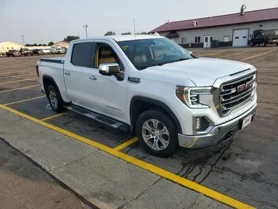 Photos of 2021 GMC Sierra 1500 Crew Cab SLT Pickup 4D 5 3/4 ft for sale in Wadena, MN at Lunde Auto Sales Center