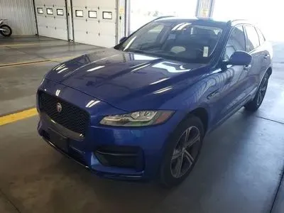 Blue 2018 Jaguar F-PACE 35t R-Sport SUV 4D for sale in Wadena, MN