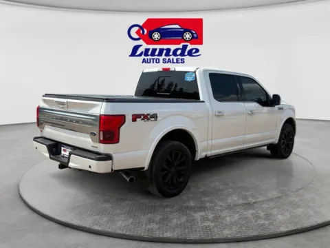More photos of 2018 Ford F-150 SuperCrew Cab Platinum Pickup 4D 5 1/2 ft at Lunde Auto Sales Center, MN