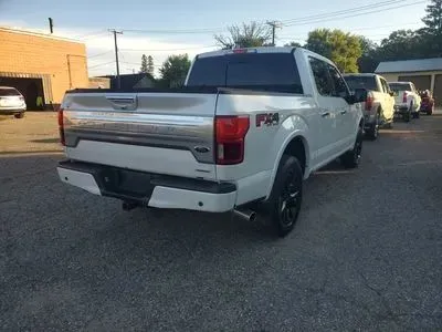 Another view of 2018 Ford F-150 SuperCrew Cab Platinum Pickup 4D 5 1/2 ft for sale in Wadena, MN at Lunde Auto Sales Center