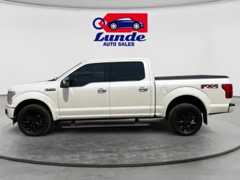Photos of 2018 Ford F-150 SuperCrew Cab Platinum Pickup 4D 5 1/2 ft for sale in Wadena, MN at Lunde Auto Sales Center
