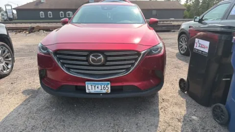 Red 2021 MAZDA CX-9 Touring Sport Utility 4D for sale in Wadena, MN