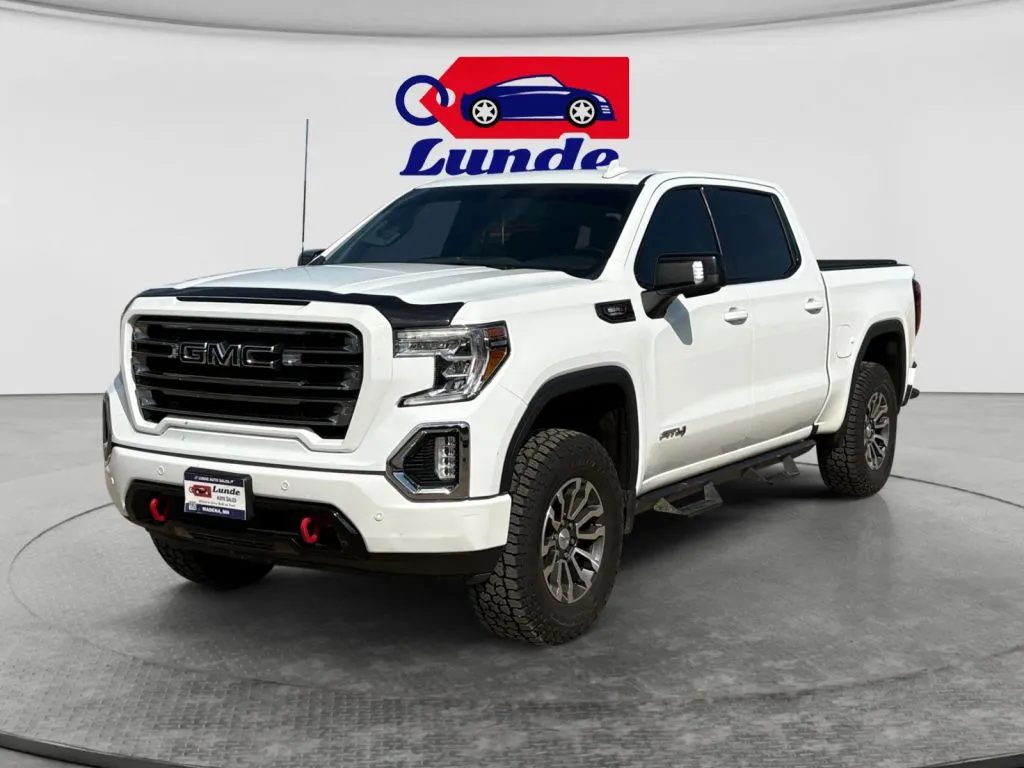 White 2020 GMC Sierra 1500 Crew Cab AT4 Pickup 4D 5 3/4 ft for sale in Wadena, MN