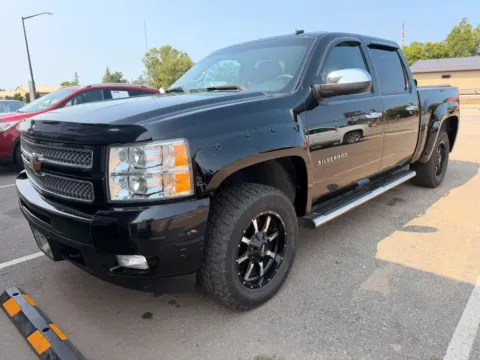 Black 2013 Chevrolet Silverado 1500 Crew Cab LTZ Pickup 4D 5 3/4 ft for sale in Wadena, MN
