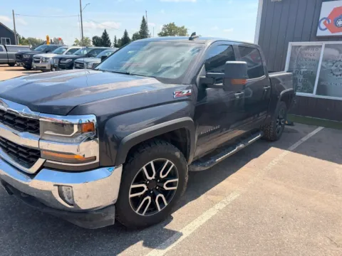 Black 2016 Chevrolet Silverado 1500 Crew Cab LT Pickup 4D 5 3/4 ft for sale in Wadena, MN