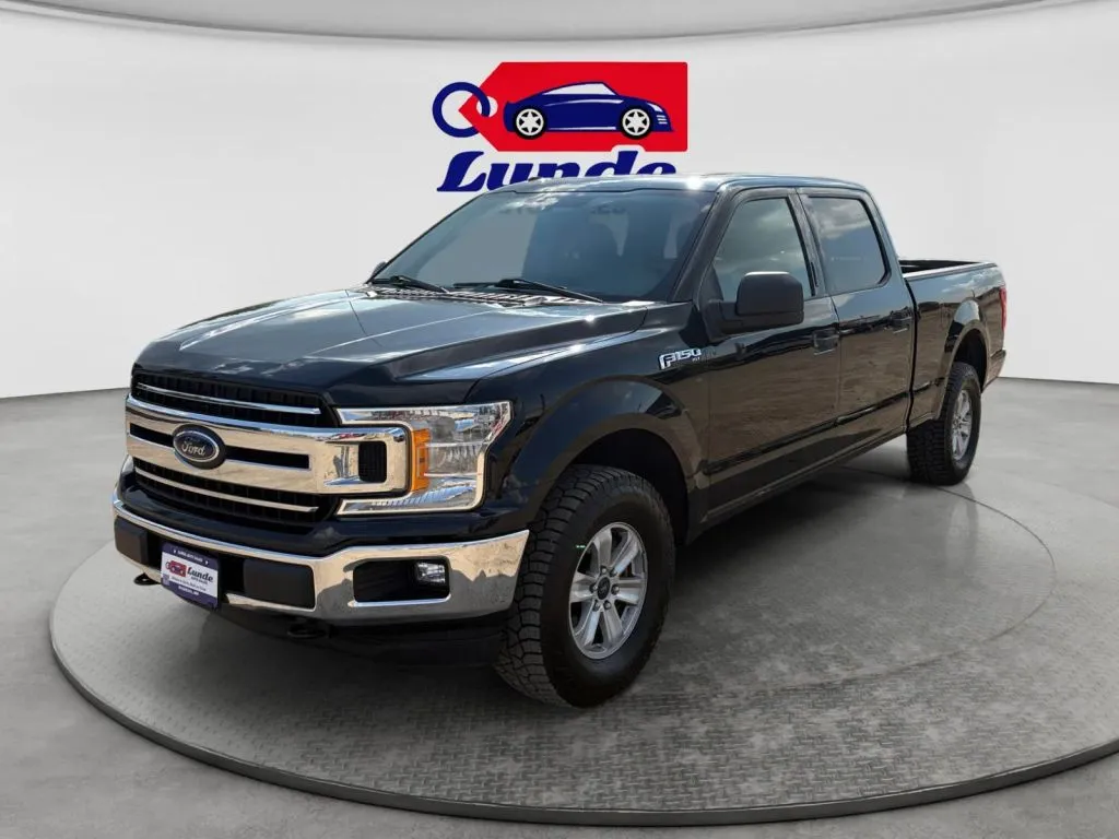 Black 2018 Ford F-150 SuperCrew Cab XLT Pickup 4D 6 1/2 ft for sale in Wadena, MN