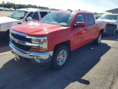 Red 2017 Chevrolet Silverado 1500 Crew Cab LT Pickup 4D 5 3/4 ft for sale in Wadena, MN