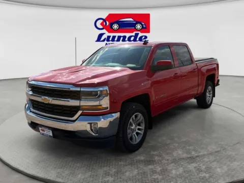 Red 2017 Chevrolet Silverado 1500 Crew Cab LT Pickup 4D 5 3/4 ft for sale in Wadena, MN