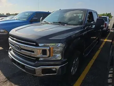 Gray 2018 Ford F-150 SuperCrew Cab XLT Pickup 4D 5 1/2 ft for sale in Wadena, MN