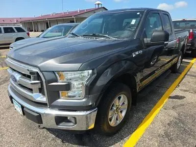 Gray 2016 Ford F-150 Super Cab XLT Pickup 4D 6 1/2 ft for sale in Wadena, MN